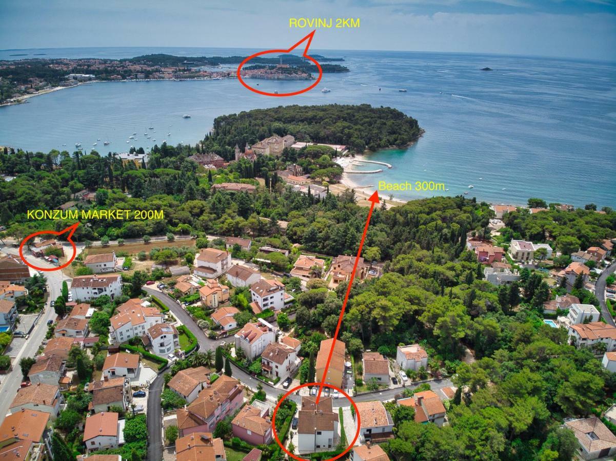 Apartmani&Soba Mimi Rovinj Eksteriør bilde
